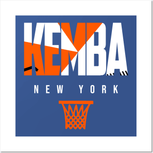 Kemba New York Basketball Warmup Posters and Art